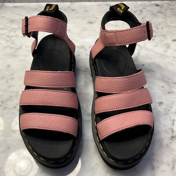 Dr. Martens Blaire Sandals in Peach size 7 NEW - Picture 4 of 12